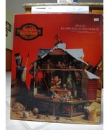 Enesco &quot;Santa&#39;s Workshop&quot; Deluxe illuminated Action Musical Display  Rar... - £389.38 GBP