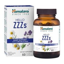 12/26 Himalaya Hello ZZZs, 60 Day Supply - Herbal Sleep Supplement with ... - $19.30