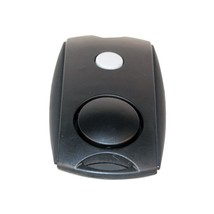Black Mini Personal Alarm with Keychain LED Flashlight and Belt Clip - $11.47