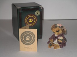 Boyds Bear Mrs Tuttle...Stop and Smell the Roses w/Original Box &amp; COA - $13.99