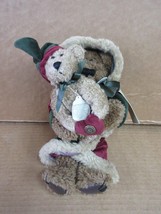 Nos Boyds Bears Poppa Bear &amp; Noelle 917302 Christmas Holiday Plush Bear B27 D* - £21.33 GBP