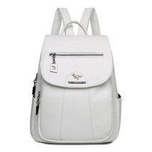 New Designer Bag Women Backpack High Quality Leather Travel Backpack Large Capac - £36.71 GBP