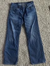American Eagle Jeans Sz 26/28 Original Straight Medium Wash Blue Cotton ... - $245.48 MXN