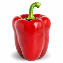 30 Seeds Heirloom Big Red Sweet Bell Pepper  - Capsicum annuum - B352 - £8.25 GBP