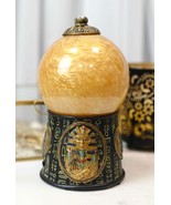 Pharaoh King Tut Ruler of Egypt Hieroglyphic Golden Sandstorm Gazing Bal... - $67.78 CAD