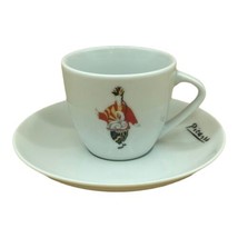 Pablo Picasso Espresso Cup Saucer Porcellana Di Bohemia White Demitasse - £15.78 GBP