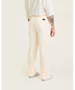 Dockers Sz 40x30 Flexible Waist Pull On Cotton Cream/Off Mens Pants Pock... - $28.03 CAD
