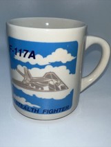 F-117A Stealth Fighter Military Jet Ceramic Coffee Mug Tea Cup USA Airfo... - £11.96 GBP