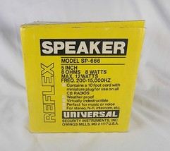 Universal Security Instruments Reflex Speaker SP-666 5&quot; Weatherproof CB ... - £37.22 GBP