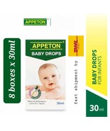 Appeton Multivitamin Baby Infant Drops for Babies Weight Gain Growth 8x3... - $188.00