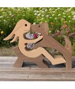 Handcrafted Wooden Dog and Girl Puzzle - Unique Home Decor &amp; Gift - $22.99