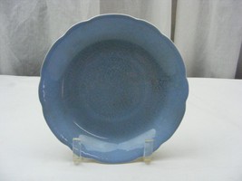 Vintage Harker Pottery Small 7” Saucer Blue - $368.72 MXN