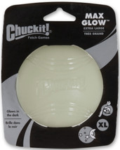 Chuckit Max Glow Ball for Dogs X-Large - 1 count Chuckit Max Glow Ball for Dogs - £19.13 GBP