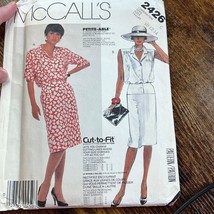 McCall's 2426 Vintage Sewing Pattern 10-12-14 Regular & Petite Dress - $3.84