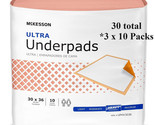 30 McKesson Ultra Heavy Absorbency Adult Bed Pad Disposable Underpads 30... - $29.99