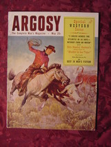 ARGOSY May 1954 John Clymer Fred Gipson Jack Schaefer Bryan MacMahon - $16.20