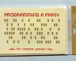 NOS Programming a Party Will Not Compute Without You Pack of 8 Invitations  - £14.24 GBP