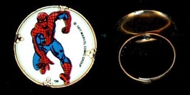 1977 Amazing Spider-Man Marvel Comics Ring Vending Machine Prize John Ro... - $9.89