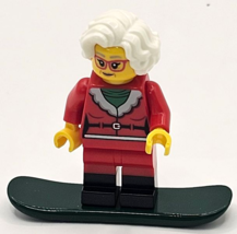 NEW Official Lego Holiday Snowboarding Mrs. Clause Minifigure - $11.66