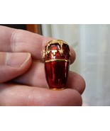 (M-317-A) Pick 1 of 9 colors mini CONGA DRUM tac pin jewelry DRUMS brooc... - $26.99