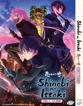 DVD Anime Shinobi No Ittoki (Volume 1-12 End) English Dubbed &amp; All Region - £53.47 GBP