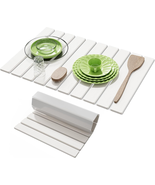 Large Stone Dish Drying Mat for Kitchen Counter,23.6&#39;&#39;X15.3&#39;&#39; Foldable Q... - €32,01 EUR