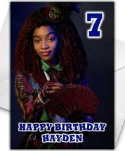 CELIA DESCENDANTS Personalised Birthday Card - Disney Descendants Birthday Card - $4.10