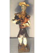 Vintage Xalisco Mexico Paper Mache figure old man holding piglets - £23.70 GBP