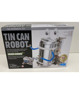 4M Tin Can Robot Fun Mechanics Kit Green Science 00-03270 - $157.08 MXN