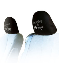 For Honda New Don&#39;t Worry Be Happy Car Seat Headrest Cover Great Gift - £12.08 GBP