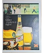 MILLER HIGH LIFE BEER - Golfing - Golfers-Make it right!1 1968 Vintage P... - $12.13 CAD