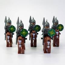10pcs Lord of the Rings Mounted Rohan Rohirrim Warriors Minifigures Set - £17.05 GBP