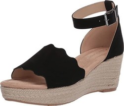 NEW CL by Chinese Laundry Women&#39;s Wedge Sandal Shoes Braided jute platform 8 - £37.36 GBP