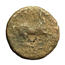 Ancient Greek Coin Hieron II Syracuse Sicily AE16mm Apollo / Horse 02832 - £17.91 GBP