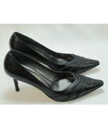 Roberto Capucci Black Leather Pumps Size 9.5 AA Excellent Plus Condition... - $22.65