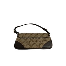 Express Shoulder Bag Purse Handbag Brown Spellout Brown Beige 10x5 6 in ... - £10.81 GBP