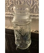 Vintage Planters Peanuts MR PEANUT Glass Jar w Lid Wheat Pattern 1982 Ea... - $513.18 MXN
