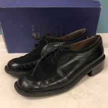 Vtg Stuart Weitzman VIRILE leather lace up shoes men’s size 7.5 - $46.28
