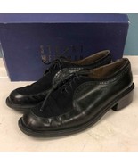 Vtg Stuart Weitzman VIRILE leather lace up shoes men’s size 7.5 - £36.87 GBP