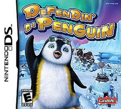 DEFENDIN&#39; DE PENGUIN Nintendo DS Game 100% COMPLETE 2008 - $8.59