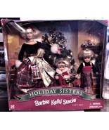 #2314 NRFB Mattel Holiday Sisters Barbie, Kelly, Stacie Dolls - $295.00