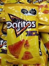 5X DORITOS 3D CHIPS QUESO ( CHEESE ) - 5 BOLSAS de 50g c/u - ENVIO GRATIS  - £12.75 GBP