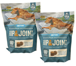 2 Packs VetIQ Maximum Strength Hip &amp; Joint, 180 Chicken Flavored Soft Chews - $42.68