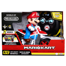 The Wold of Nintendo Mario Kart 8 Mini Anti-Gravity R/C Motorcycle Jakks Pacific - £59.09 GBP