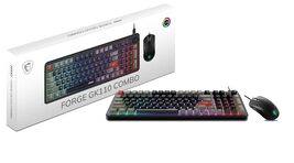 MSI Forge GK110 Combo US  Gaming RGB Keyboard &amp; Mouse Set, 26-Key Anti-... - $46.12