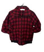 VINTAGE LL Bean Jacket Mens Medium Red Buffalo Plaid Wool Full Zip Hunti... - $1,316.98 MXN