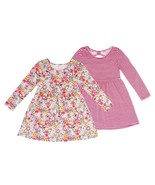 Two (2) Member&#39;s Mark™ Girl&#39;s Size 3T ~ Long Sleeve All-Over Print Knit ... - £17.62 GBP