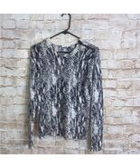 Equipment Silk Cashmere Snake Print Odin Sweater Size XS - $526.65 MXN