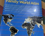 Vintage Rand McNally Family World Atlas (1986)  Hardcover With Dust Jacket. - $9.89