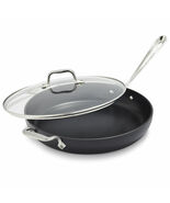 All-Clad HA1 Hard Anodized Nonstick  PFOA Free 12&quot; Fry Pan with Lid (SCR... - $1,091.67 MXN